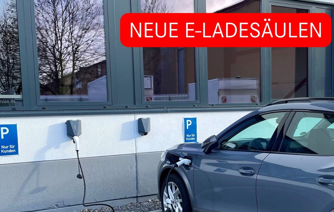 Ladestation für E-Autos bei rentitNOW in Hannover